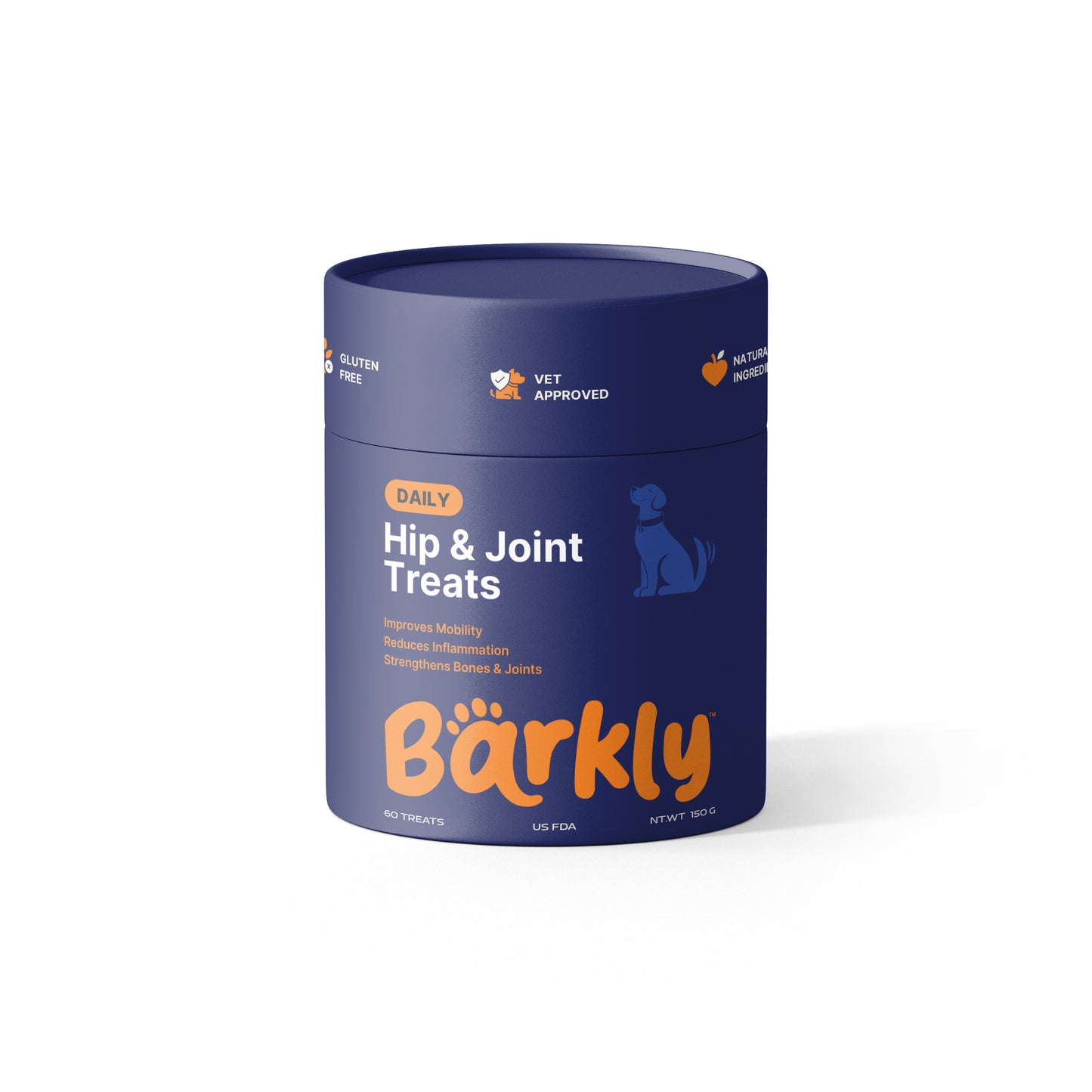 Barkly Hip & Joint Soft Treats for Dogs | Mobility, Flexibility & Joint Support