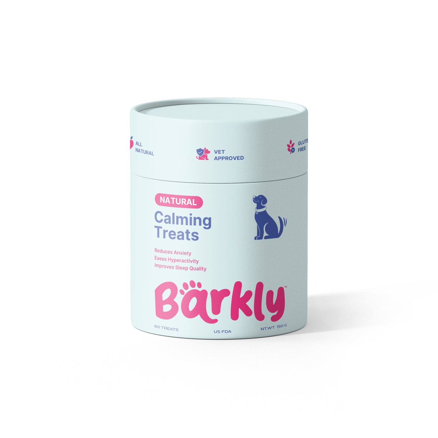 Barkly Calming Soft Treats for Dogs | Anxiety, Stress & Sleep Support