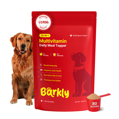 Barkly Multivitamin Daily Meal Topper for Dogs